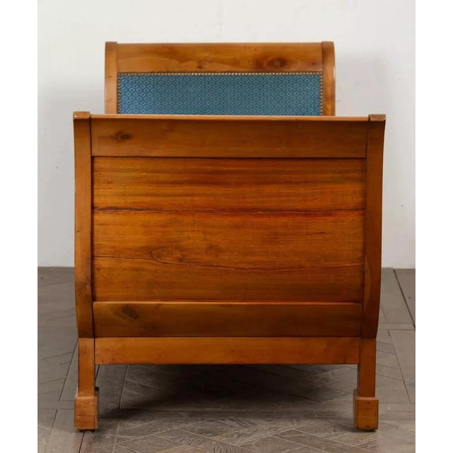 Wood Upholstered Cherrywood Meridian, 19th Century For Sale - Image 7 of 11