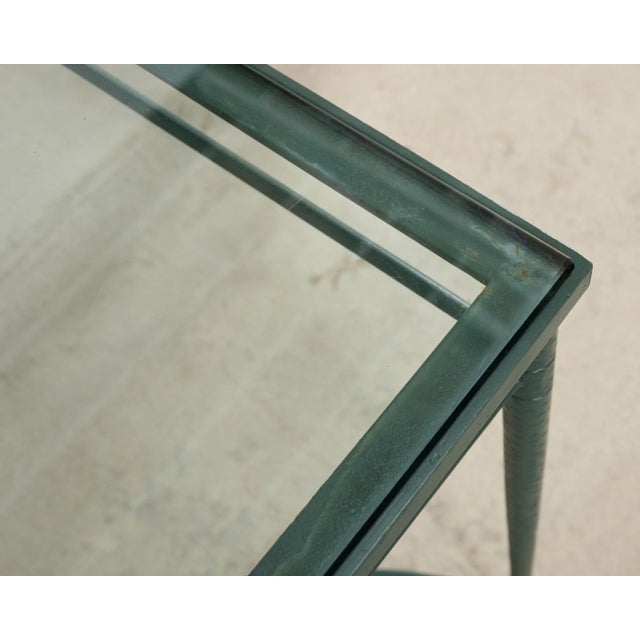 Mid 20th Century Mario Papperzini for Salterini Iron Garden Dining Suite, Attributed For Sale - Image 5 of 12