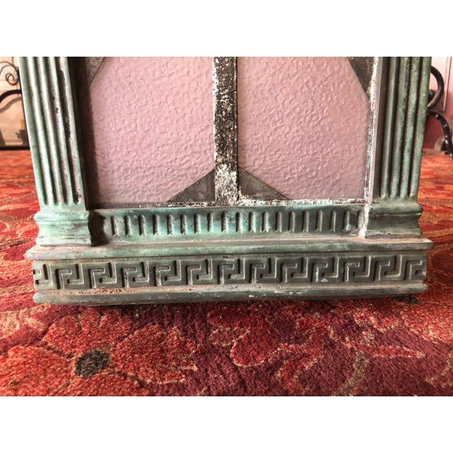 1910s Neoclassical Copper Lantern For Sale - Image 4 of 13