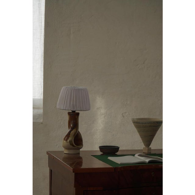 Danish Sculptural Model 989 Table Lamp in Stoneware from Axella Stentøj, 1960s-1970s For Sale - Image 15 of 18