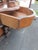 1920s Carved Tri Fold Vanity Makeup Dressing Table and Stool 6454 For Sale - Image 11 of 18