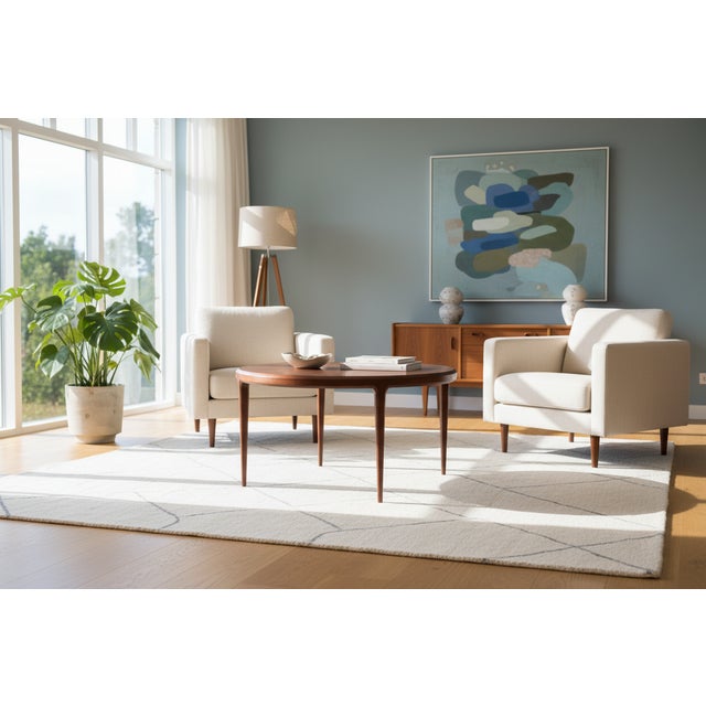 1970s Round Teak Coffee Table by Johannes Andersen for CFC Silkeborg, 1960s For Sale - Image 5 of 18