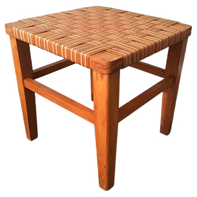 Mid-Century Birch Side Tables, 1950s, Set of 2 For Sale