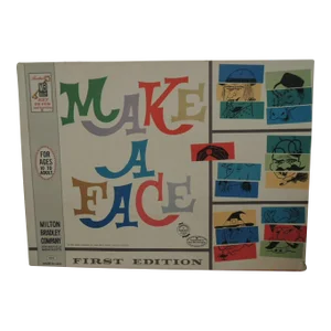 1962 Make a Face Board Game by Milton Bradley