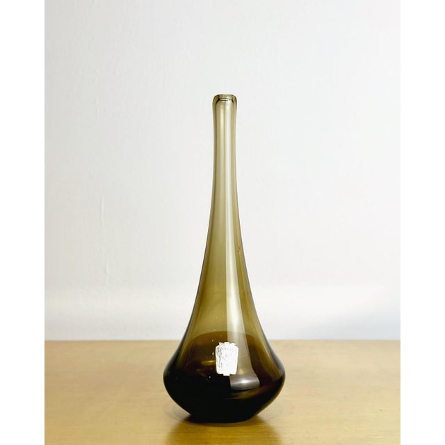Vintage Vase by Bengt Orup for Johansfors, 1950s For Sale - Image 4 of 4