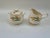Midcentury Gilt Royal Harvest Sugar & Creamer Set - Set of 2 For Sale - Image 4 of 8