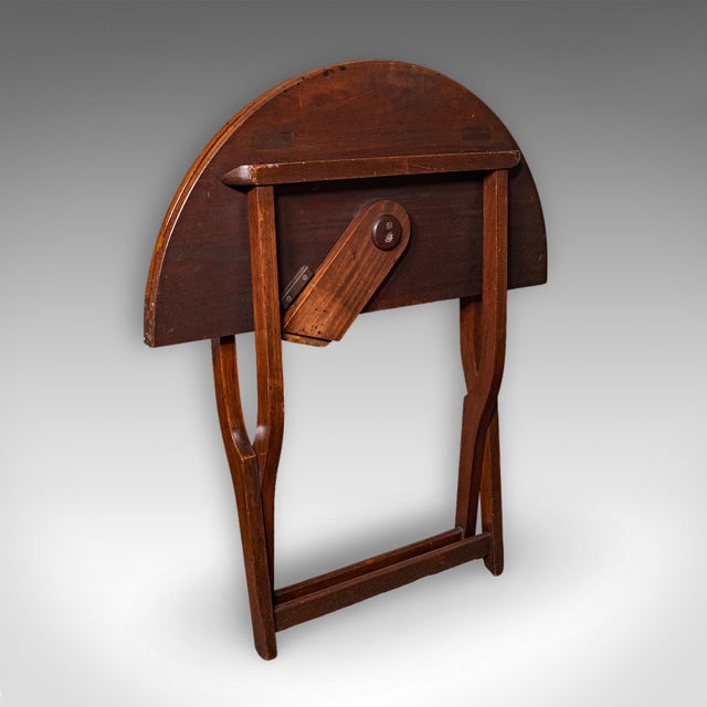 Victorian Antique Garden Party Serving Table, English, Folding, Lounge, Veranda, Victorian For Sale - Image 3 of 10