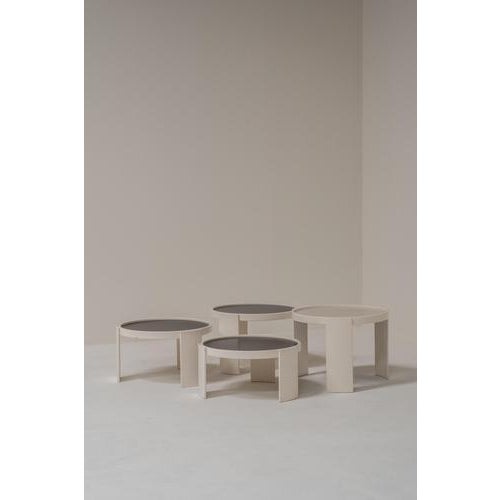 Model 78s0 Stacking Tables attributed to Gianfranco Frattini for Cassina, 1966, Set of 4 For Sale - Image 3 of 13