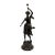 Bronze Woman with Torch by Rousseau, Late 19th Century For Sale