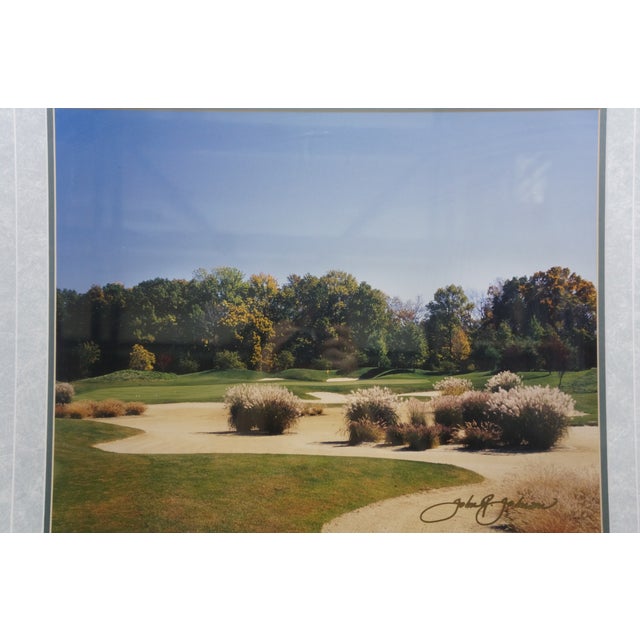 1997 Due Process Stables Golf Course 6th Hole Eagle Signed Photograph 28" For Sale - Image 6 of 12