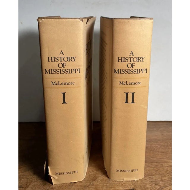 Vintage History of Mississippi Books - 2 Volume Set - First Edition For Sale - Image 4 of 10