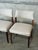 Rosewood Upholstered Dining Chairs Set of 4 Vintage Mid-Century Modern 1960s For Sale - Image 9 of 10