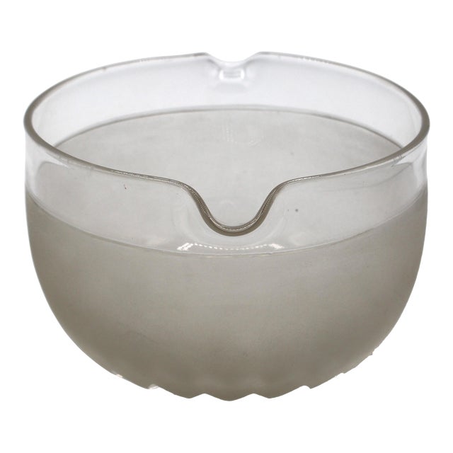 Circa 1840 English Glass Wine Rinser For Sale