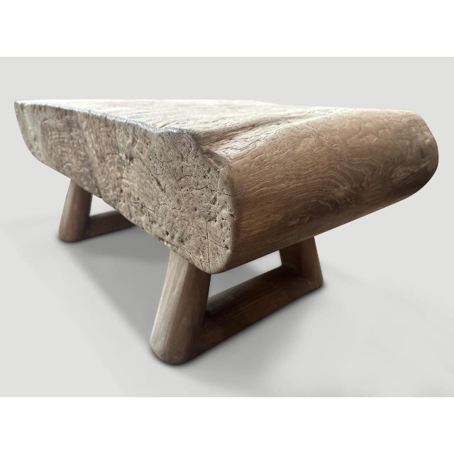 Andrianna Shamaris Mid Century Couture Coffee Table or Bench For Sale - Image 14 of 18