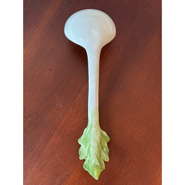 1980s Fitz and Floyd Pumpkin Lidded Tureen For Sale - Image 14 of 16