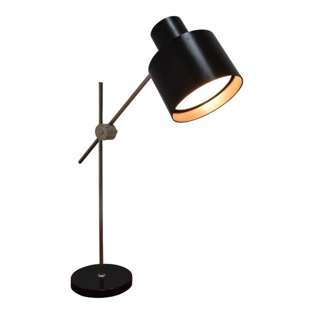 Industrial Adjustable Desk Lamp by Jan Suchan for Elektrosvit, 1960s For Sale