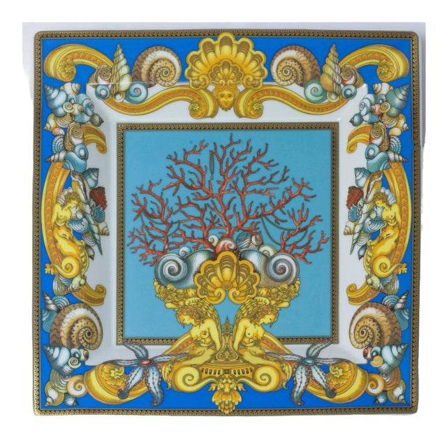 Versace Les Trésors de la Mer プレート VERSACE LA MER PLATE Limited Edition 22cm ROSENTHAL New in