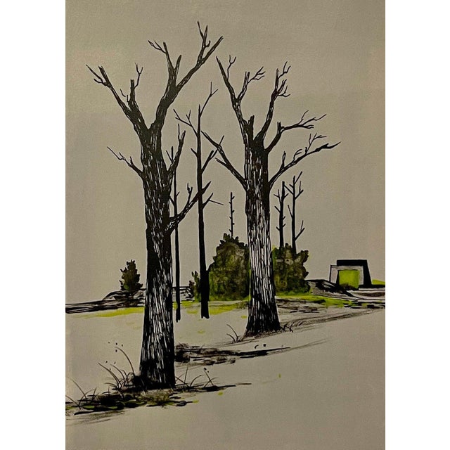 Karl Eugene Fortess (1907-1993) Original color lithographs on BFK Rives paper, 1966, Hand signed and numbered 29/36 in...