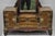 Japanese Antique Japanese Wood & Brass Small Low Kyodai Vanity Dressing Table With Mirror For Sale - Image 3 of 18