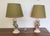Pair of Vintage Lamps With Porcelain Birds For Sale - Image 9 of 11