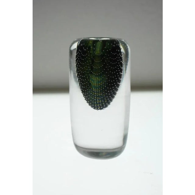 Art Glass Kraka Vase by Sven Palmqvist for Orrefors For Sale - Image 9 of 12
