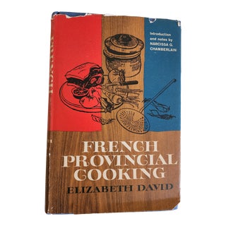 1960s French Provincial Cooking Frist Edition Book by Elizabeth David For Sale
