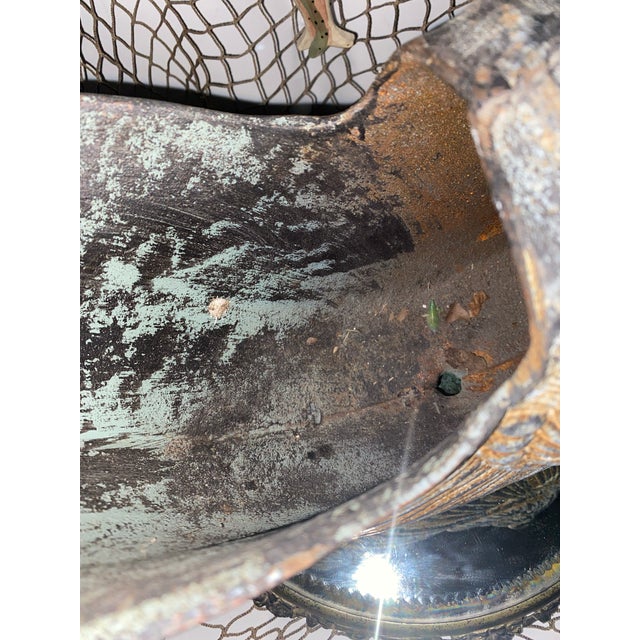 Mid Century Modern Nautilus Shell Planter. For Sale - Image 4 of 11