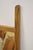 Mid 20th Century Vintage Mid Century Modern Sculpted Walnut Finial Modernist Wall Mirror For Sale - Image 5 of 11