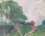 Realism Summer Painting River Rural Landscape Impressionism Antique Oil Painting Original Soviet Art Ukrainian Artist Sokolovsky G. 40-50 1970s For Sale - Image 3 of 6