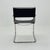 Vintage S34 Cantilever Chair in Black Leather by Mart Stam for Thonet, 1980s For Sale - Image 9 of 11