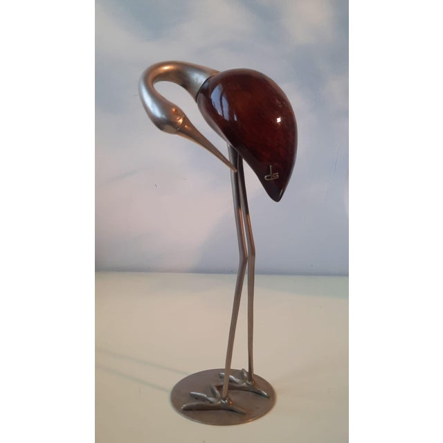 Mid-Century Modern Heron Sculpture from De Stijl Florence, Italy, 1960s For Sale - Image 3 of 16