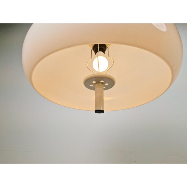 Metal Adjustable Pendant Lamp with Pull Cord from Gepo, 1960s For Sale - Image 7 of 11