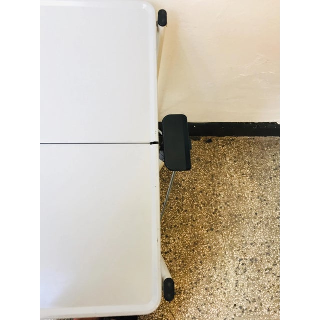 Metal Mid-Century Metal Serving Bar Cart For Sale - Image 7 of 9