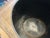 Metal Vintage Mid-Century Decoware Pink Floral Metal Trash Can / Wastebasket For Sale - Image 7 of 8