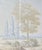 Classical Roman Soft Pastel French Landscape Hand-Painted Panoramic Wallpaper, 5-Panel Set For Sale - Image 3 of 4