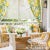 Mid-Century Modern Sample - Schumacher X Paul Poiret Magnolias Fabric in Citron & Peacock For Sale - Image 3 of 3