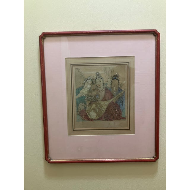 Elyse Ashe Lord: 1900-1971. Well listed British artist best known for her Asian inspired drypoint etchings. This beautiful...