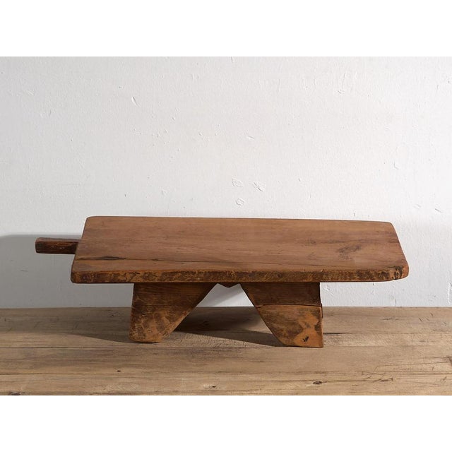 Vintage Low Table in Rustic Style, 1920 For Sale - Image 9 of 13