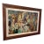 Monumental Large National Treasure Artist Lin Chih-Hsin Artist Name Lin Zhi B. 1936 , Dunhuang Cave Ceramic Style Mural Triptych’s 82x58x3.5 , 1970’s For Sale