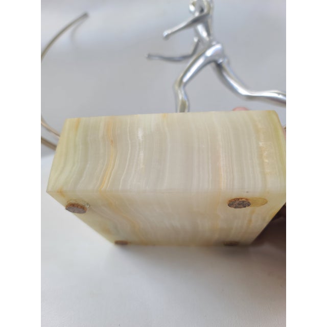 Signed C. Jere Running Man Sculpture For Sale - Image 10 of 10