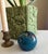Abstract Art Glass Sphere MCM Colorful Decor Piece For Sale - Image 6 of 9
