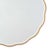 A soft, undulating frame gives this simple mirror modern glam detailing. Consider hanging this in a hallway or above a...