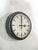 Black Industrial Factory Wall Clock by Carl Theodor Wagner, Germany For Sale - Image 6 of 14