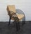 Vintage Italian Stackable Chairs in Rattan and Metal, 1970s, Set of 4 For Sale - Image 10 of 18