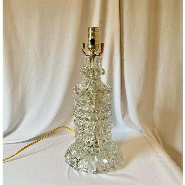 Vintage Carl Fagerlund Style Mid Century Glass Lamp For Sale - Image 14 of 18