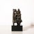 Mid-Century Modern Mid-Century Original Bronze Sculpture, Figures in Hora Dance Signed Chaim Gross For Sale - Image 3 of 13