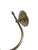 Art Deco Metal Wall Lamp, Poland, 1950s For Sale - Image 4 of 8
