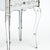 Wood Art Deco Period French Mirrored Side Table, Engraved, Circa 1940 For Sale - Image 7 of 9