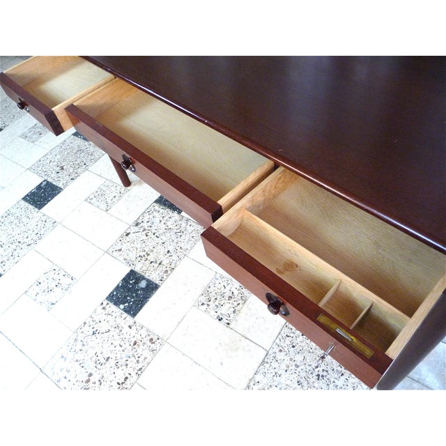 Mahogany Desk by Hans J. Wegner for PP Møbler For Sale - Image 15 of 18