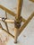 1990s Pair of Vintage Faux Bamboo Metal Twin Four-Poster Canopy Beds For Sale - Image 5 of 12